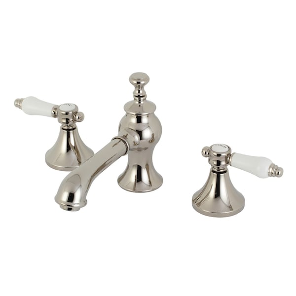 KC7066BPL Bel-Air 8" Widespread Bathroom Faucet, Polished Nickel